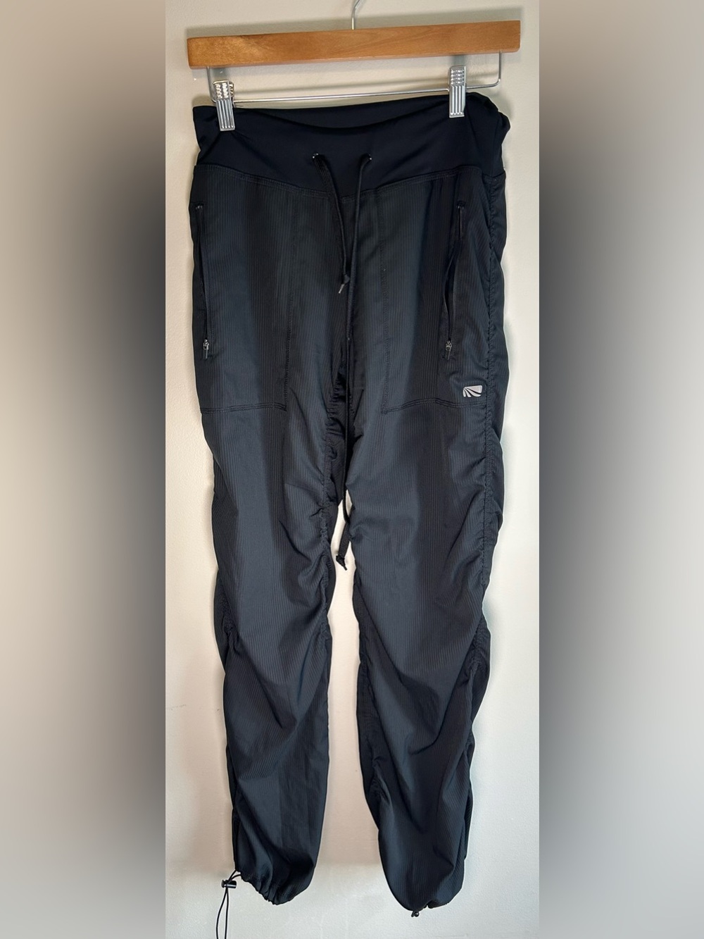 Marika Women's Athletic Jogger Pants Size S Black Dance Studio Adjustable